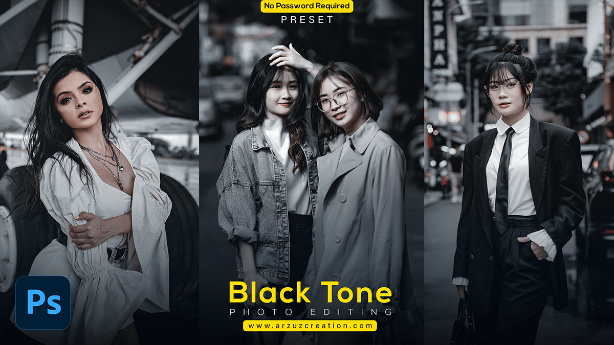 Black Tone Photo Editing – Black Tone Preset Free Download