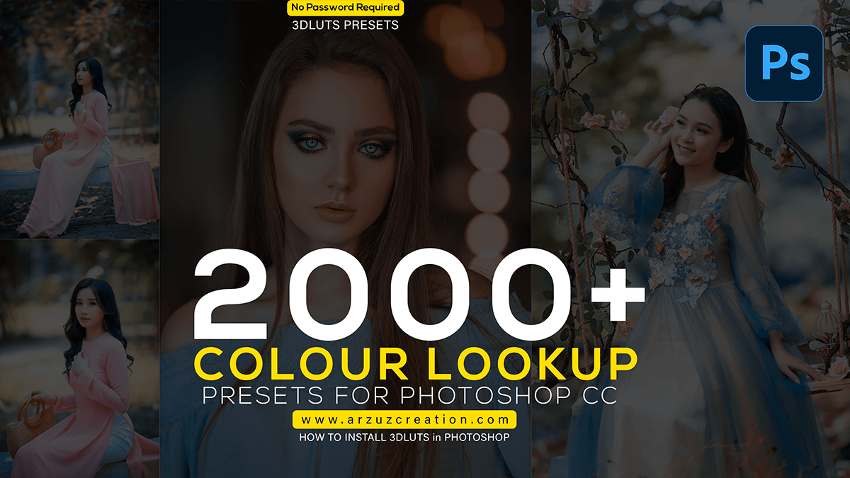 Color Lookup Presets For Photoshop cc – Premium (3DLuts) Preset