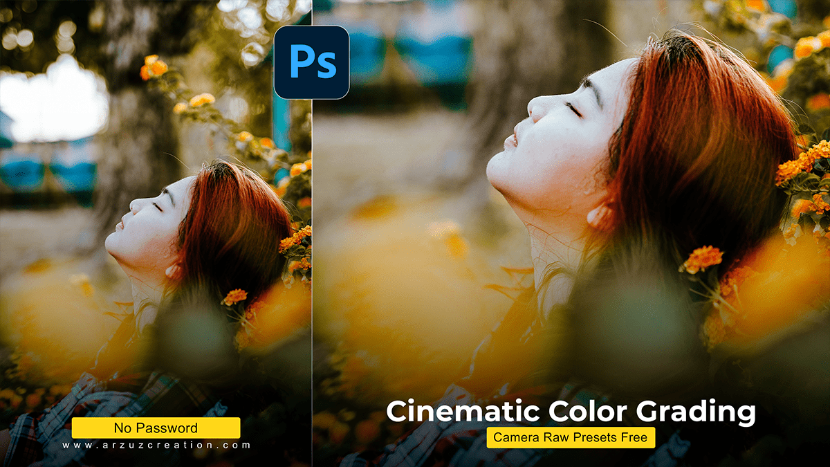 Cinematic Photo Editing Photoshop – Adobe Camera Raw Filter
