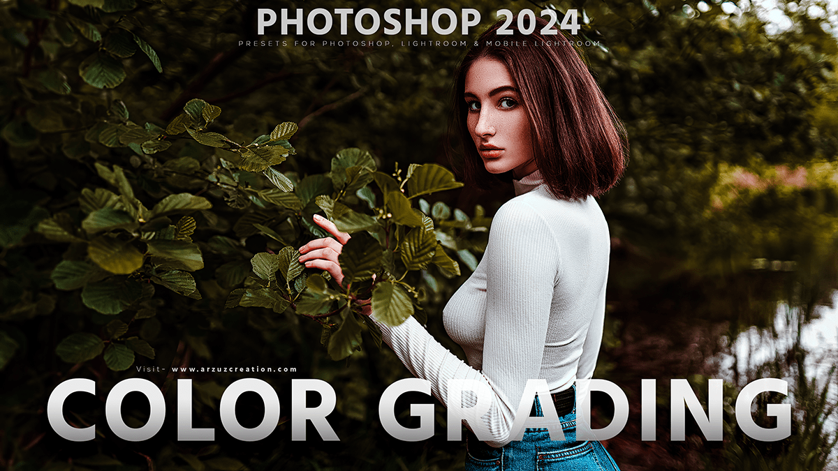 Photoshop Portrait Color Grading 2024