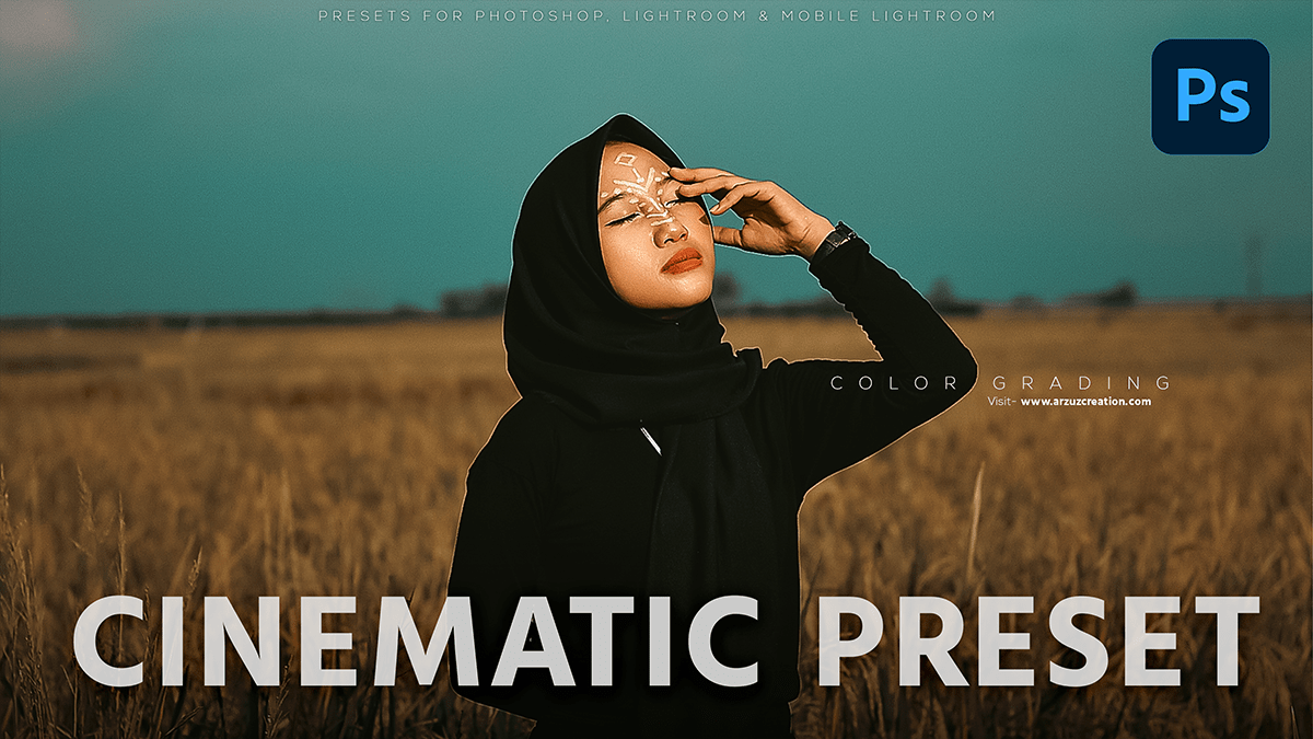 Cinematic Presets For Photoshop 2024 – Color Grading Photoshop