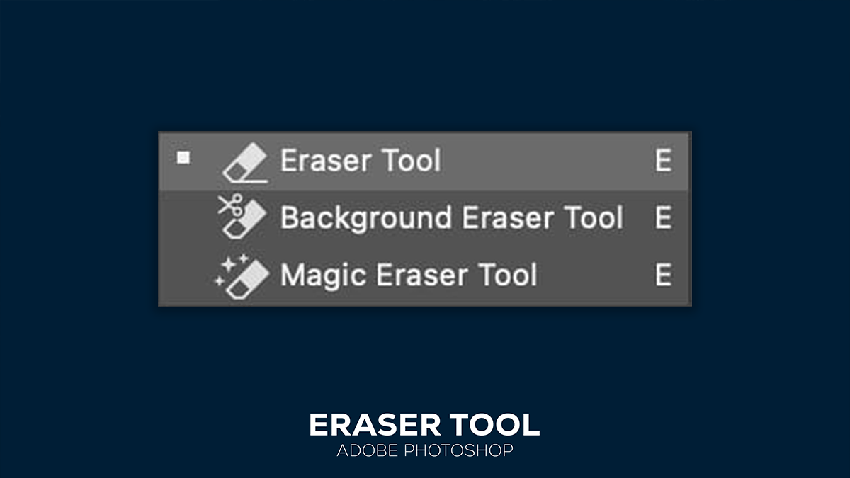 Adobe Photoshop Eraser Tool Tutorial