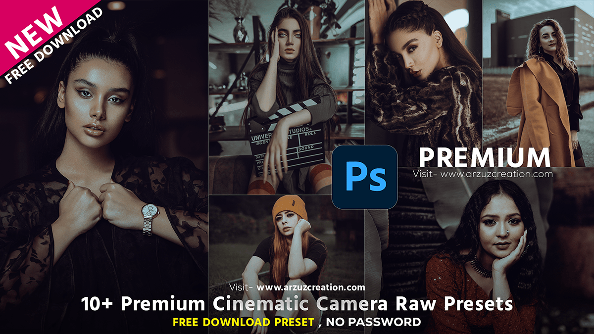 Cinematic Color Camera Raw Filter Preset Free Download