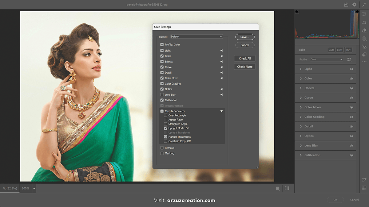 How to Make XMP in Adobe Photoshop CC