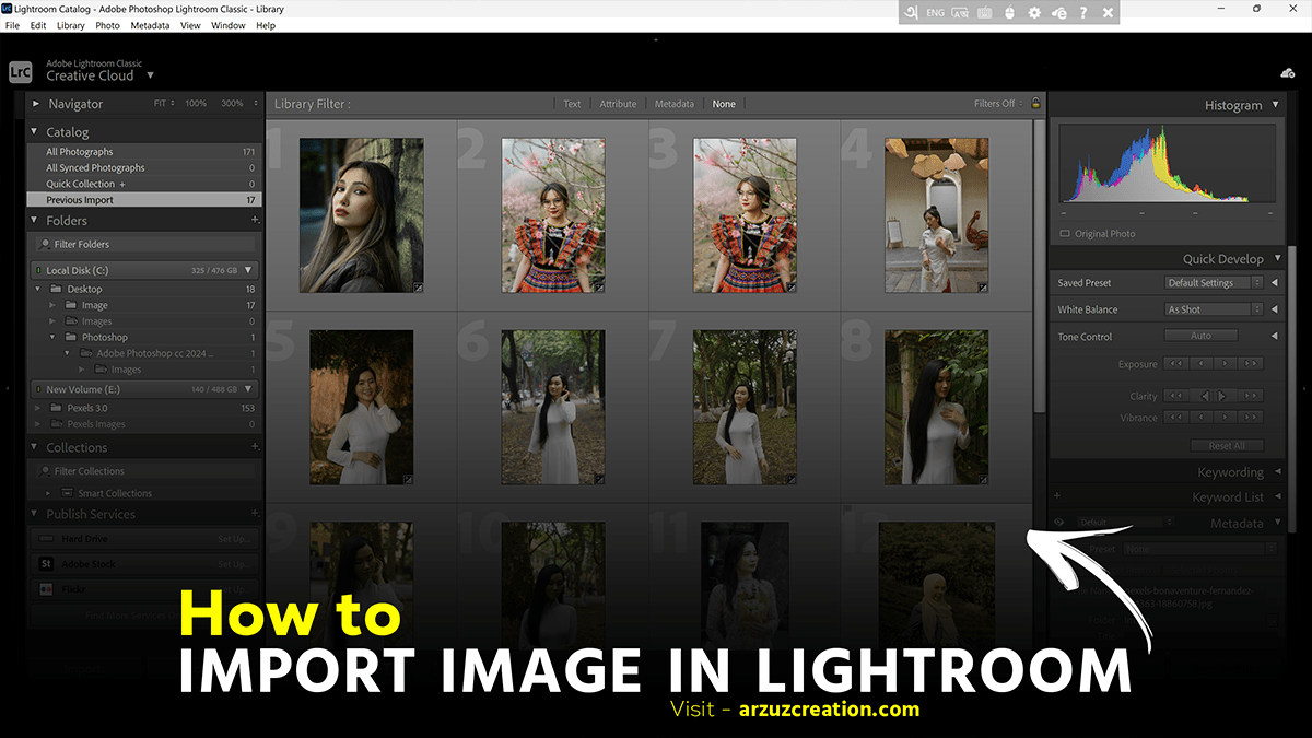 Lightroom Classic: How to Import Preset in Adobe Lightroom