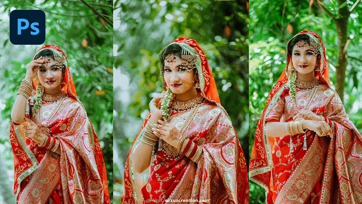 Wedding Photo Editing with Photoshop Presets 2024