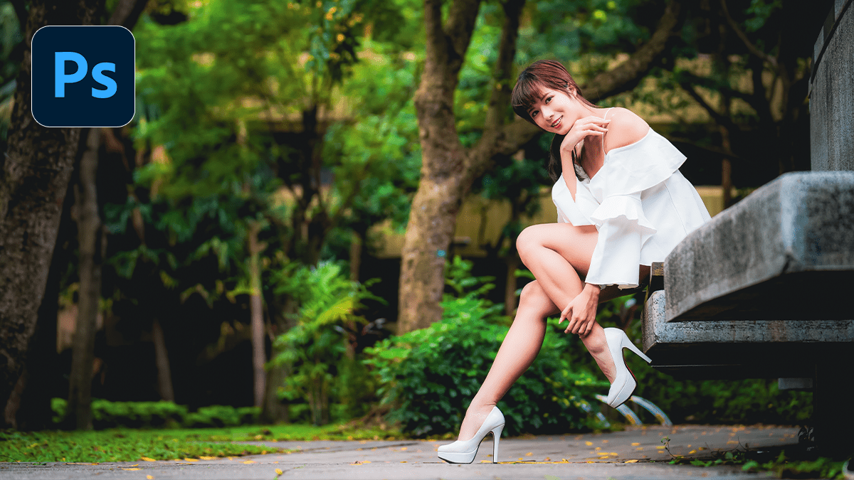 Portrait Photo Color Grading Adobe Photoshop,