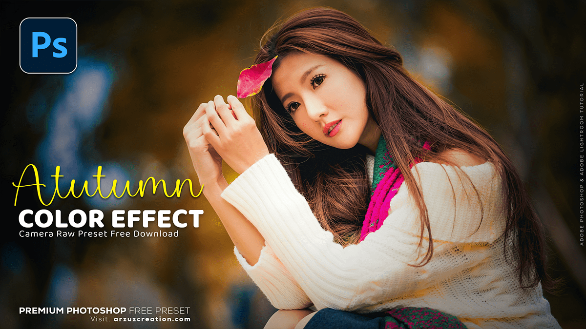 Autumn Color Effect in Adobe Photoshop 2025