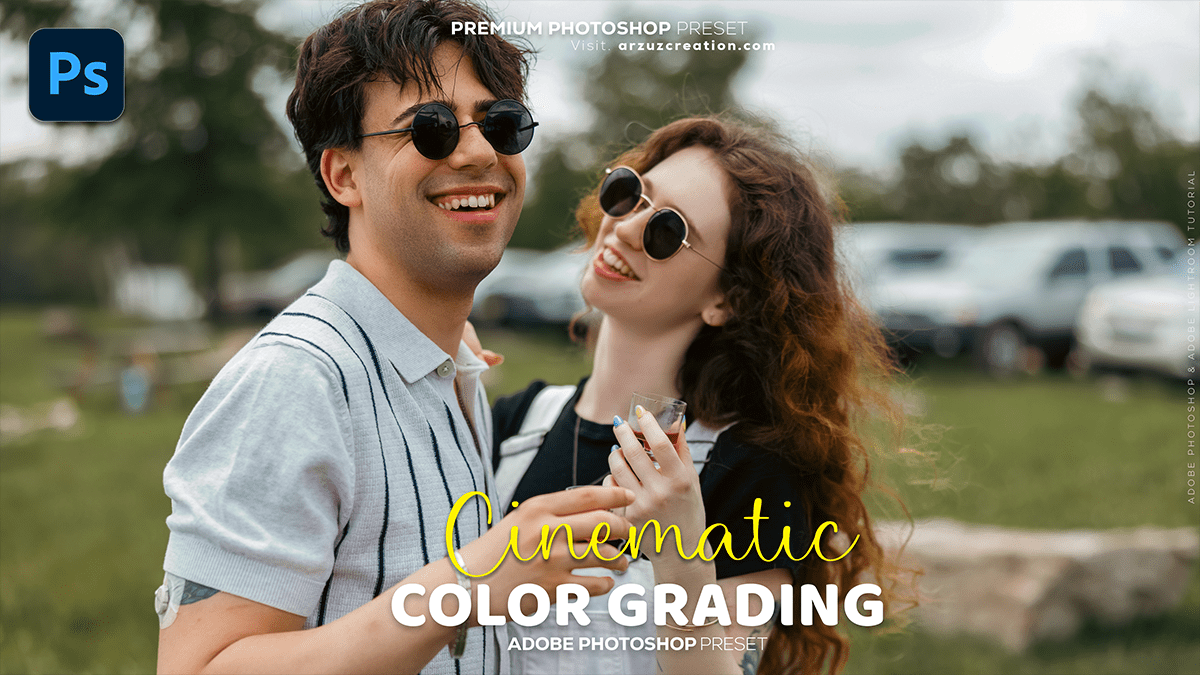 Cinematic Color Grading Concepts: Adobe Photoshop 2025
