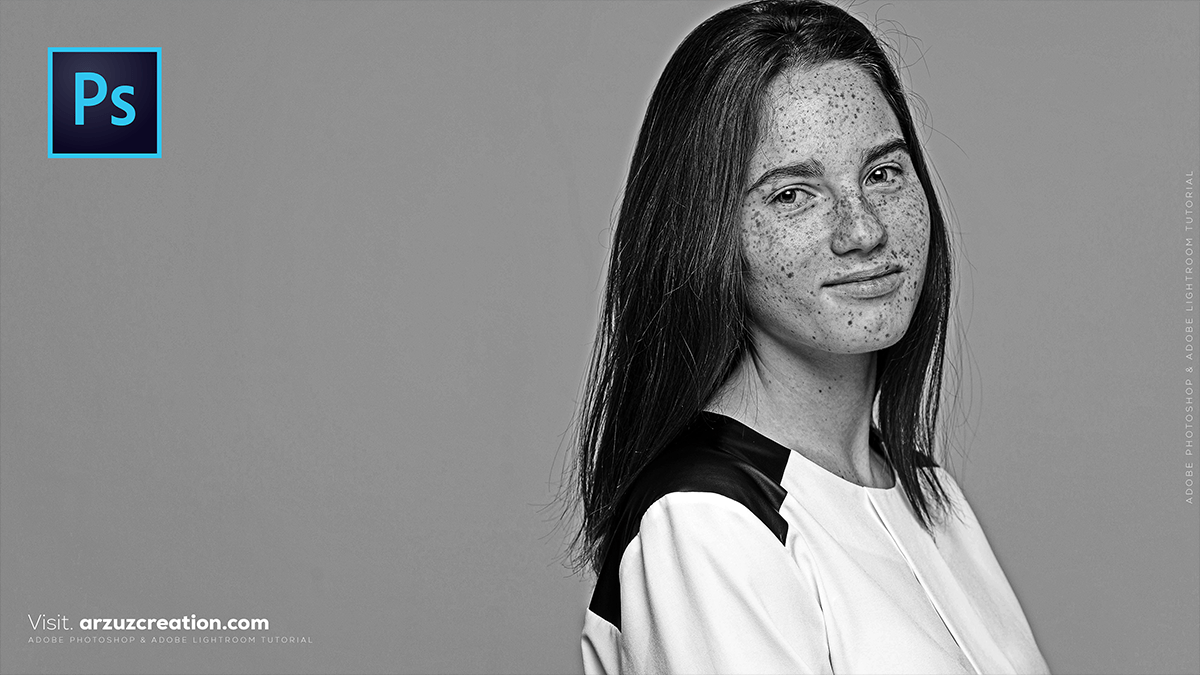 Professional Black and White Portrait Look in Adobe Photoshop