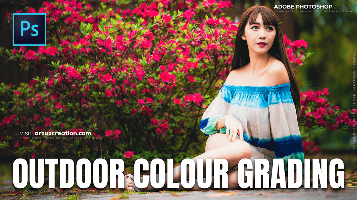 Colour Grading Adjustment Layer Adobe Photoshop 2025