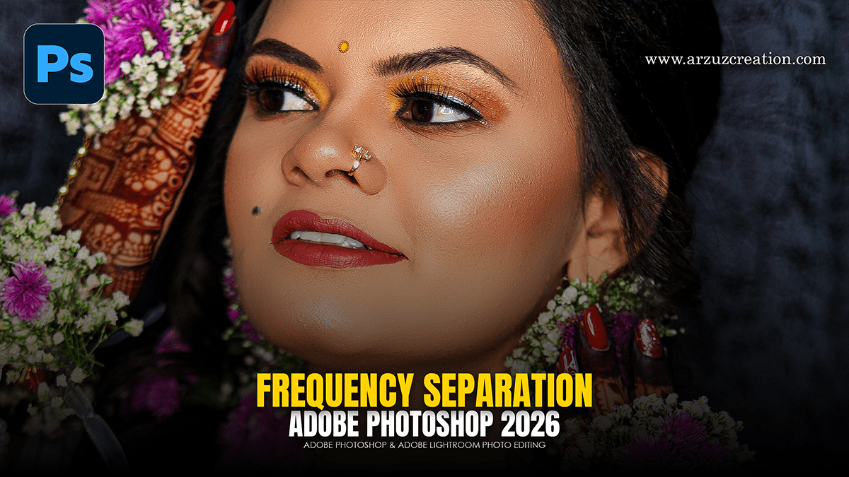How to do Professional Skin Retouching without using Plugins in Ps