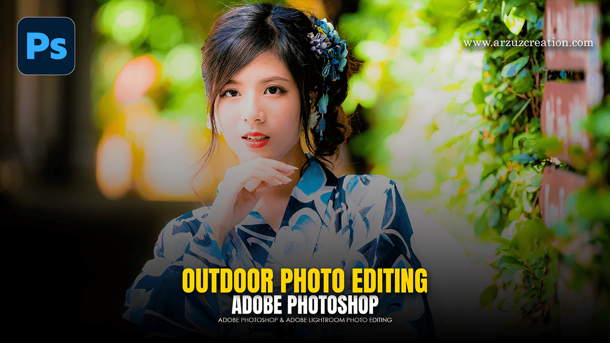 Outdoor Photo Editing Using Photoshop Colour Balance Tool