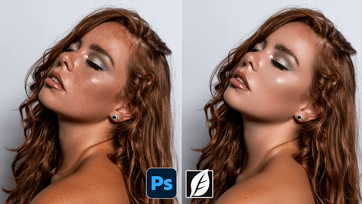Remove Skin Blemishes Using Photoshop Plugin SkinFiner 5.7.1