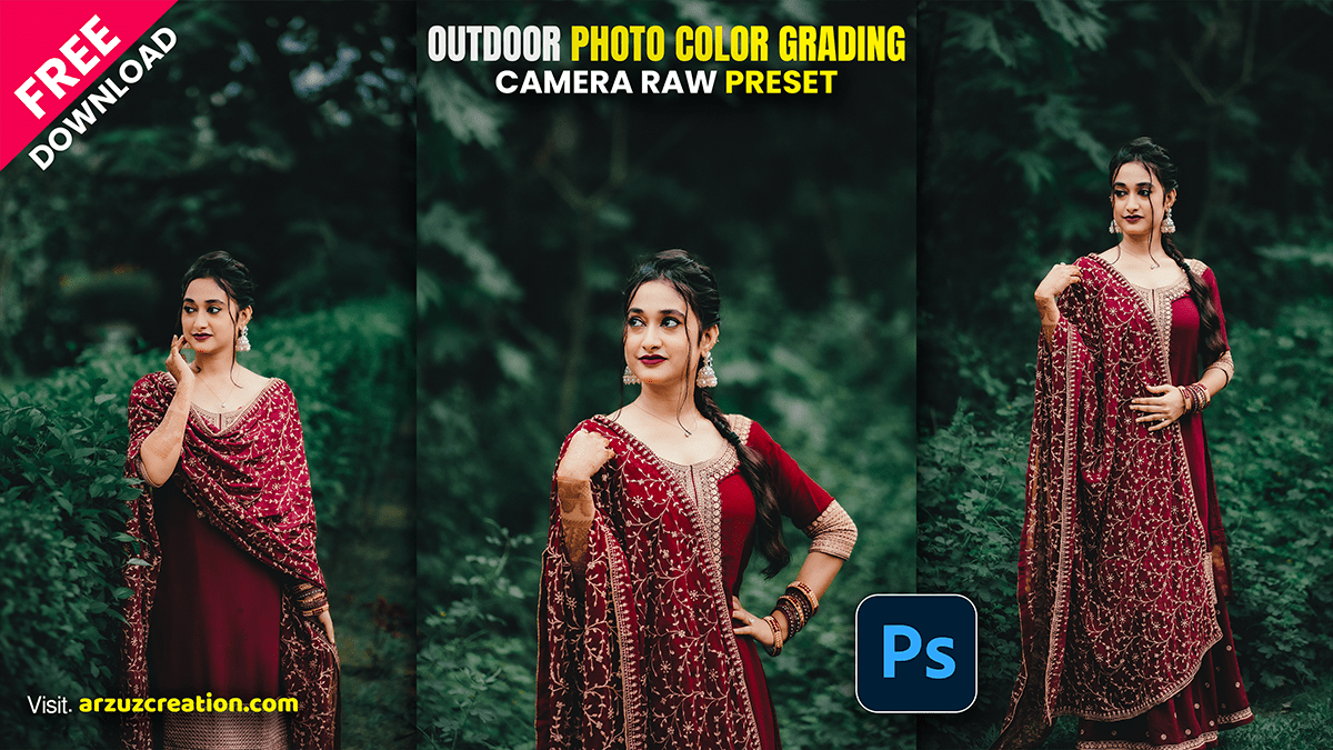Camera Raw Presets: Outdoor Photo Color Grading