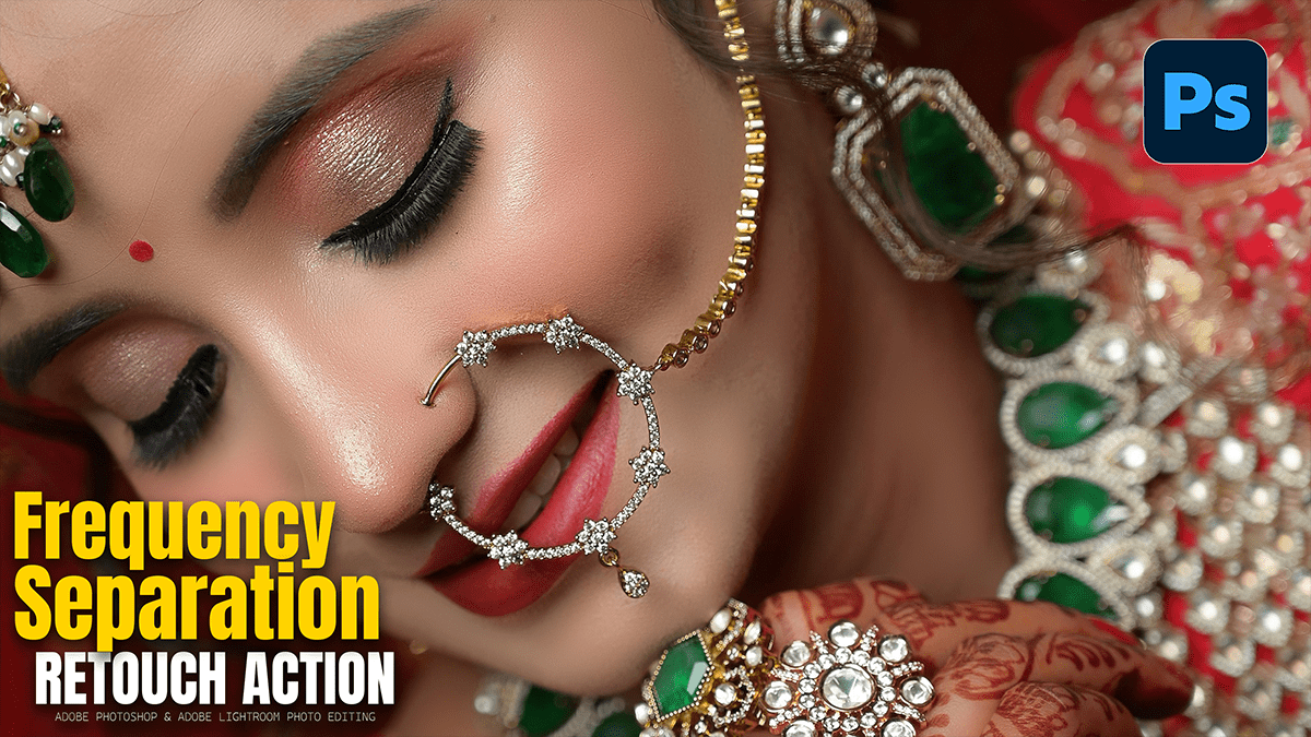 Frequency Separation Layers Step-By-Step in Photoshop 2026
