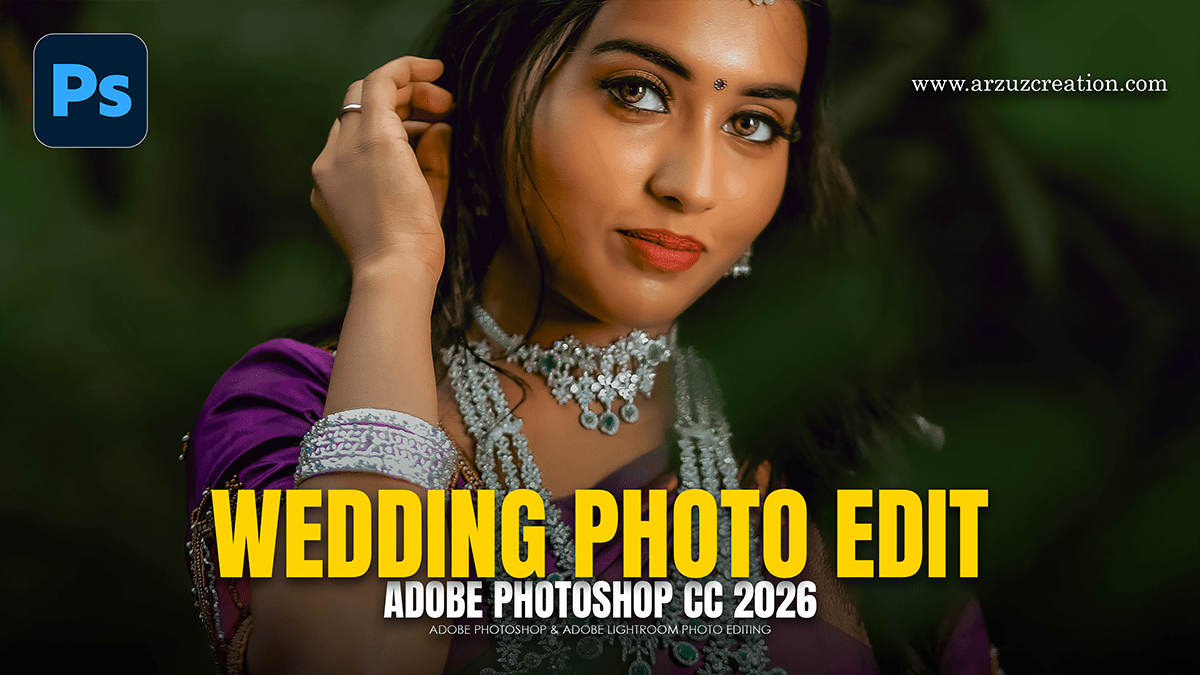 Photoshop: Wedding Photo Color Grading Tutorial